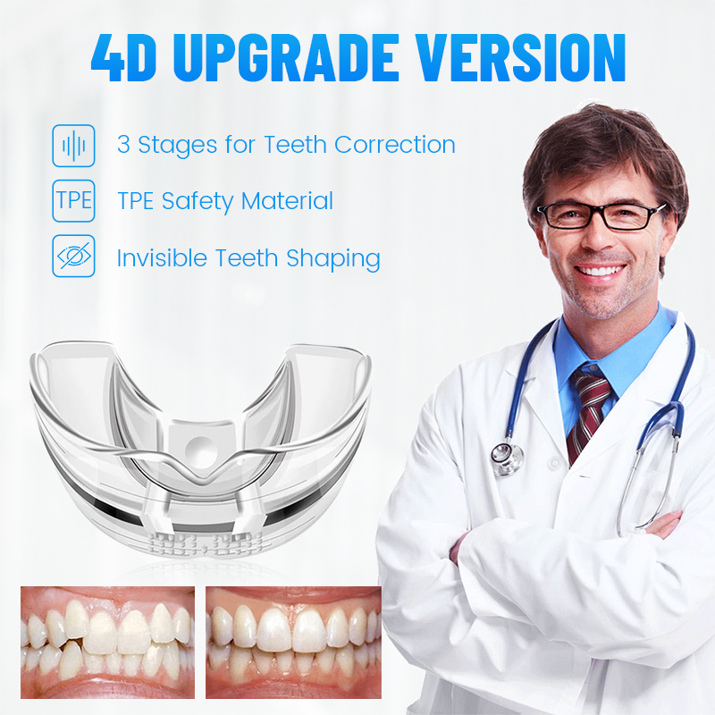 Dental Guard Night - 3 Fasen Tandheelkundige Orthodontische Beugels Tanden