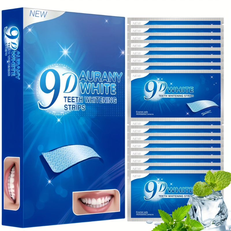 Teeth Whitening Gel - 21 paar 9D Aurany witte tandenbleekstrips