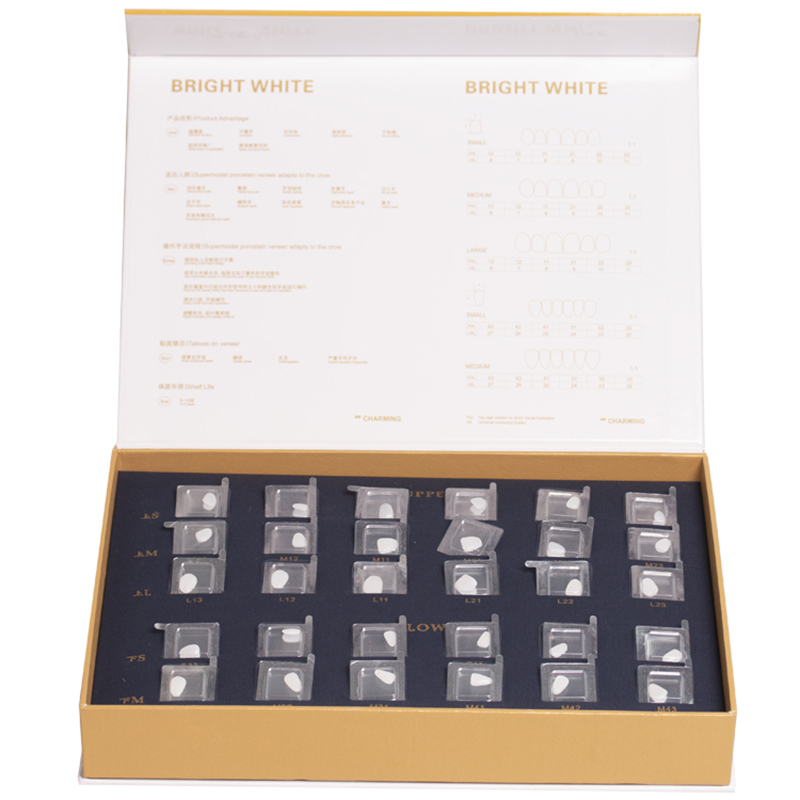 Teeth Whitening Veneers - Tandheelkundige composiet porseleinen fineer Hars Lichtuithardende