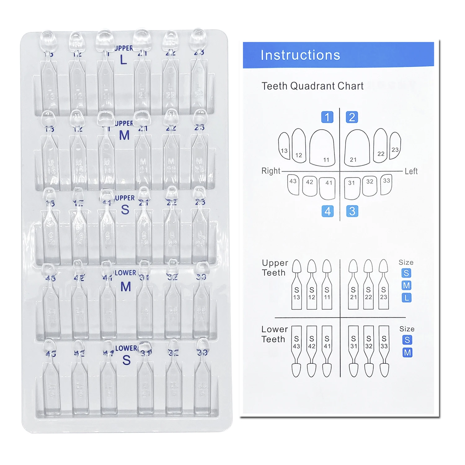 32 stks/set Tandheelkundige Fi - Teeth Whitening Kit With Light recensie en prijs