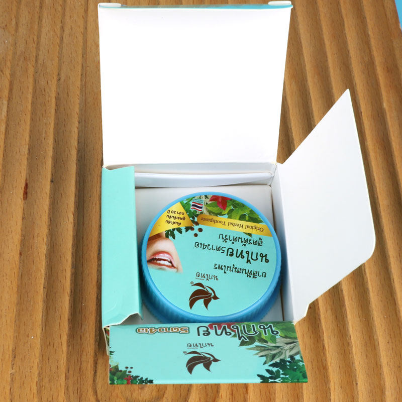 Thaise NOKTHAI Kruiden Tandpoe - Teeth Whitening In Thailand recensie en prijs
