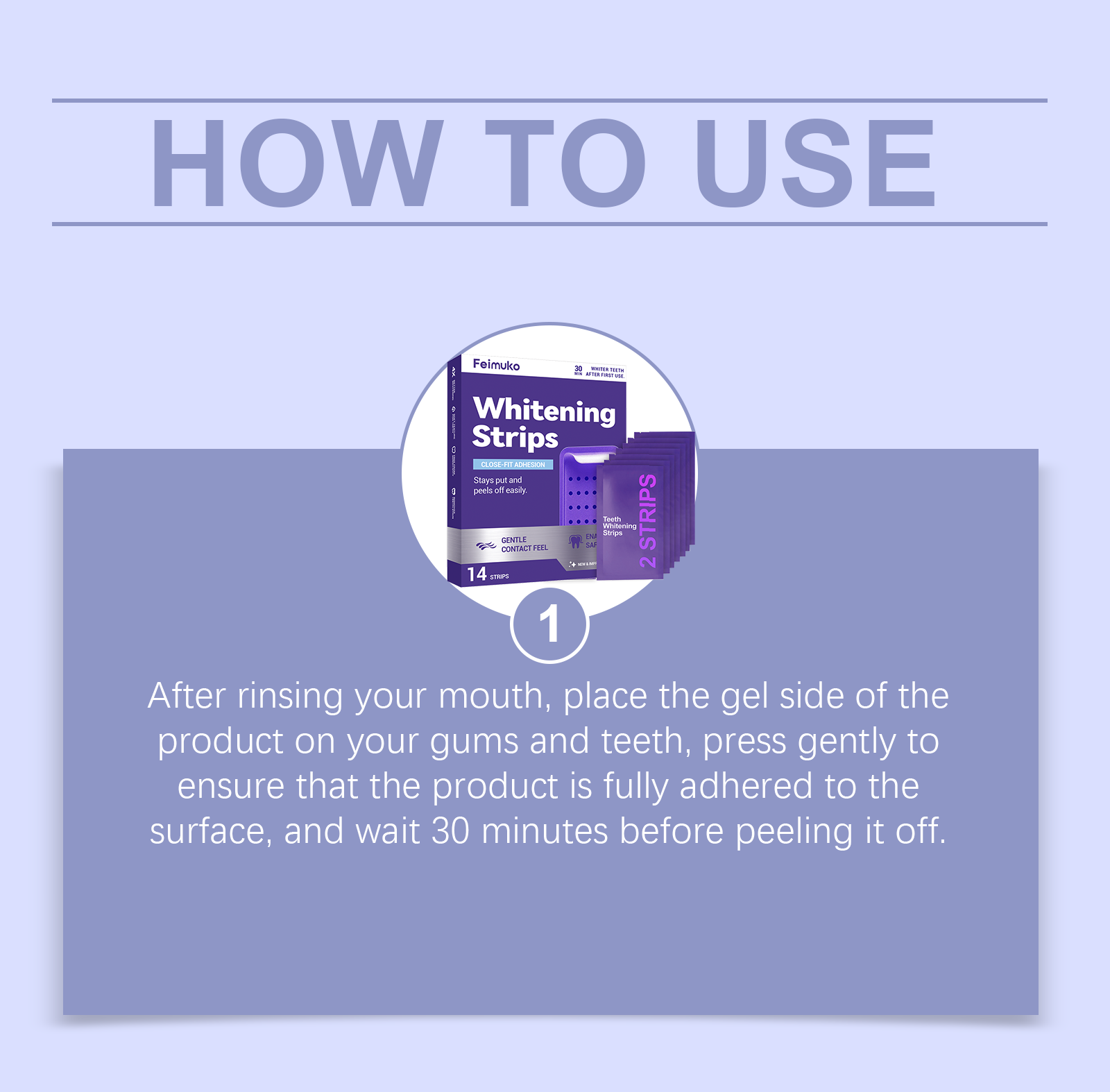 Feimuko Purple Glossy Care Tan - Teeth Whitening Veneers recensie en prijs