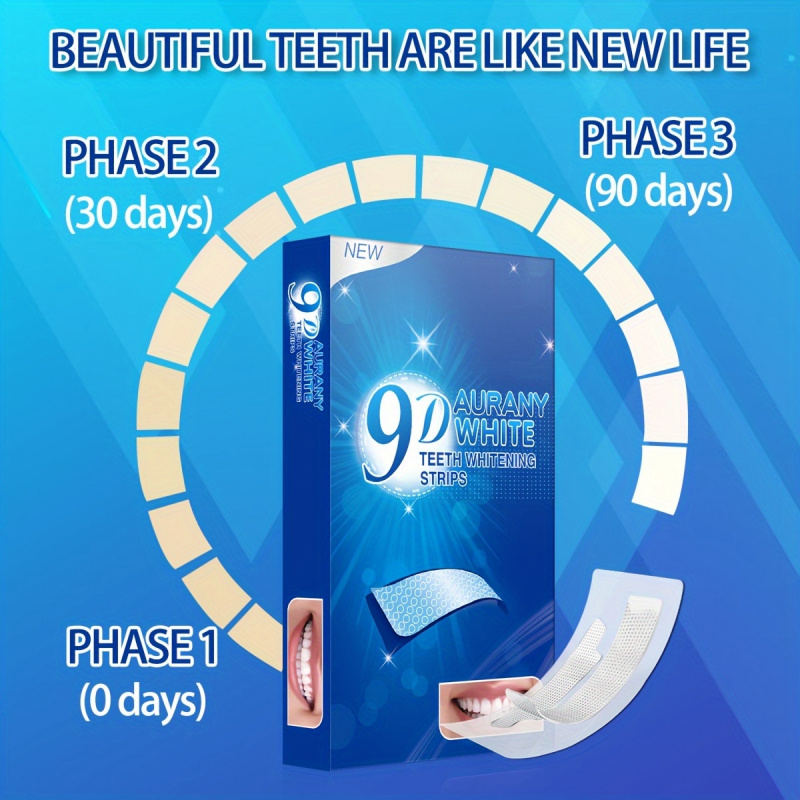 21 paar 9D Aurany witte tanden - Teeth Whitening Gel recensie en prijs