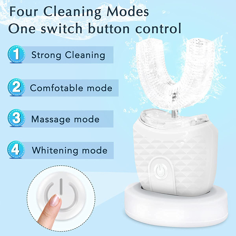 U-vormige oplaadbare lamp voor - Teeth Whitening Kit With Light recensie en prijs