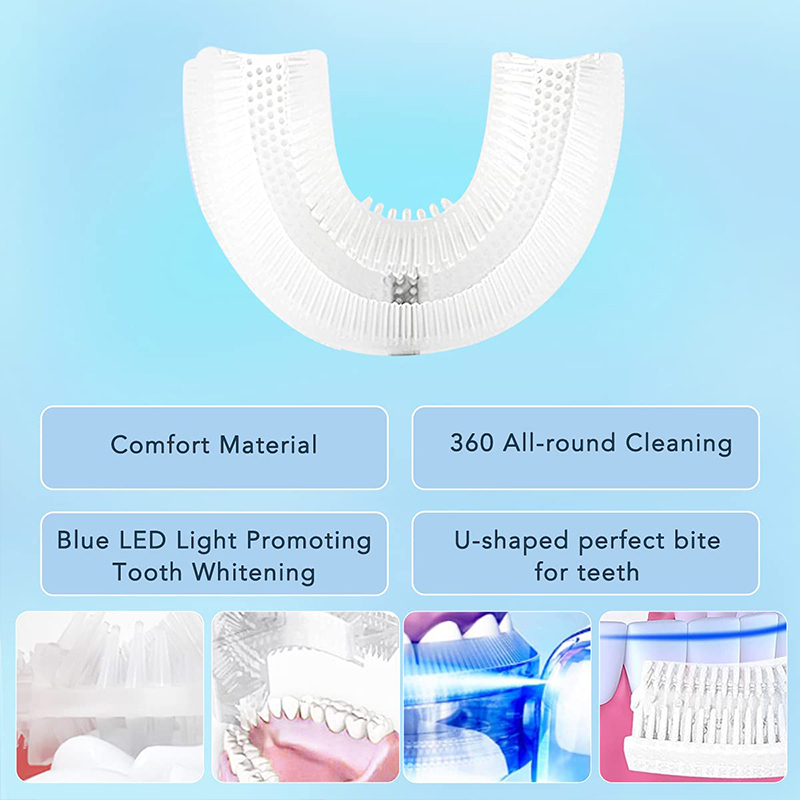 U-vormige oplaadbare lamp voor - Teeth Whitening Kit With Light recensie en prijs