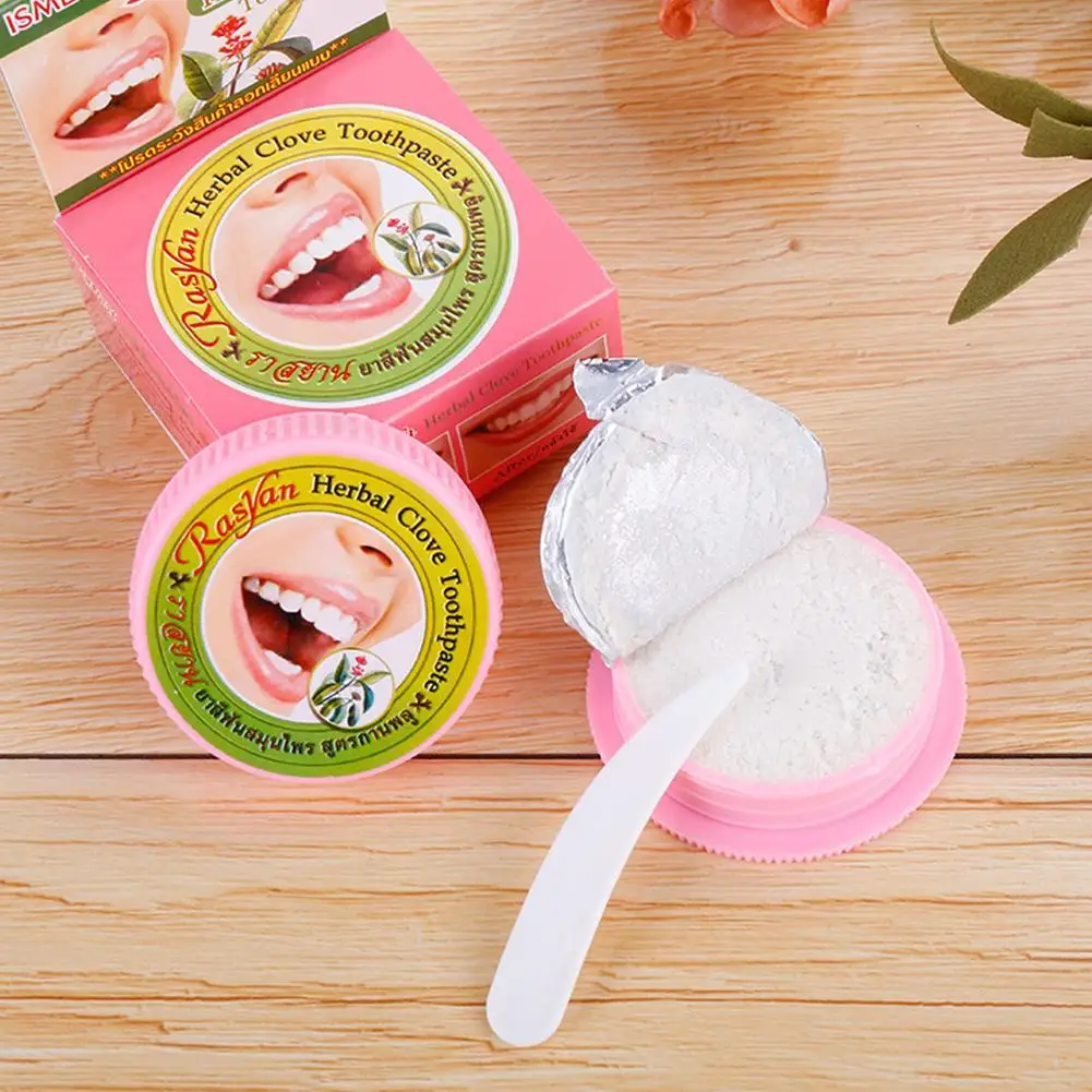 25g Rasyan Thai Clove Coconut  - Teeth Whitening In Thailand recensie en prijs