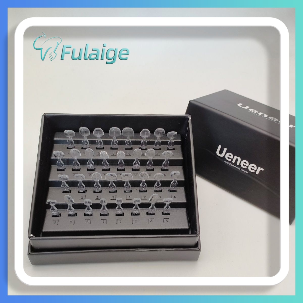 32-delige set voor het aanbren - Teeth Whitening Kit With Light recensie en prijs