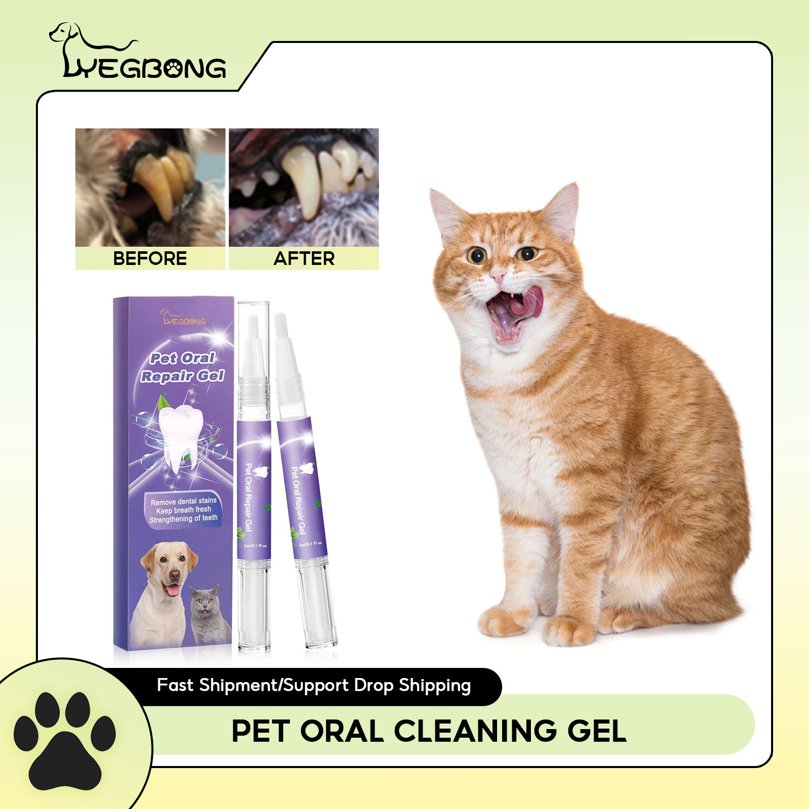 Huisdier Orale Reparatie Gel P - Teeth Whitening Gel recensie en prijs