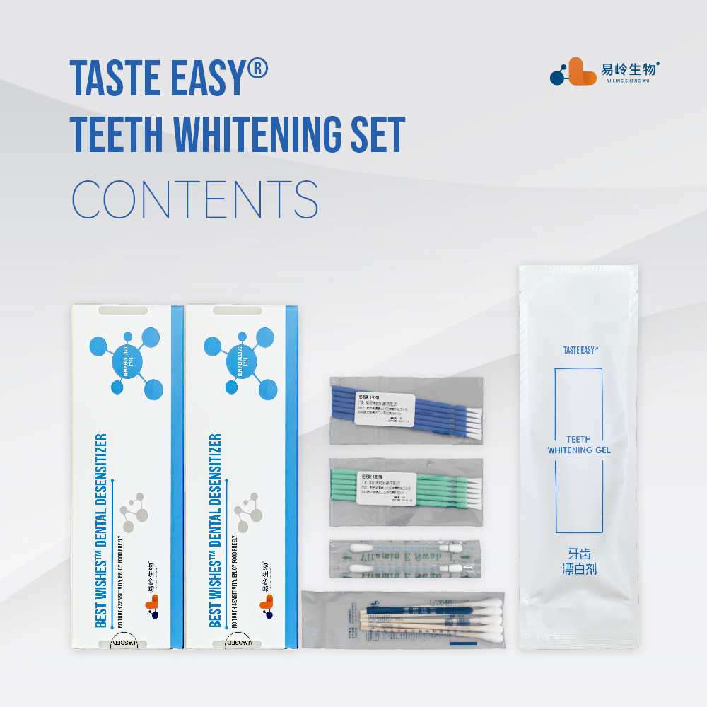 Taseyi Clinic-Use Tandbleekgel - Teeth Whitening Kit With Light recensie en prijs