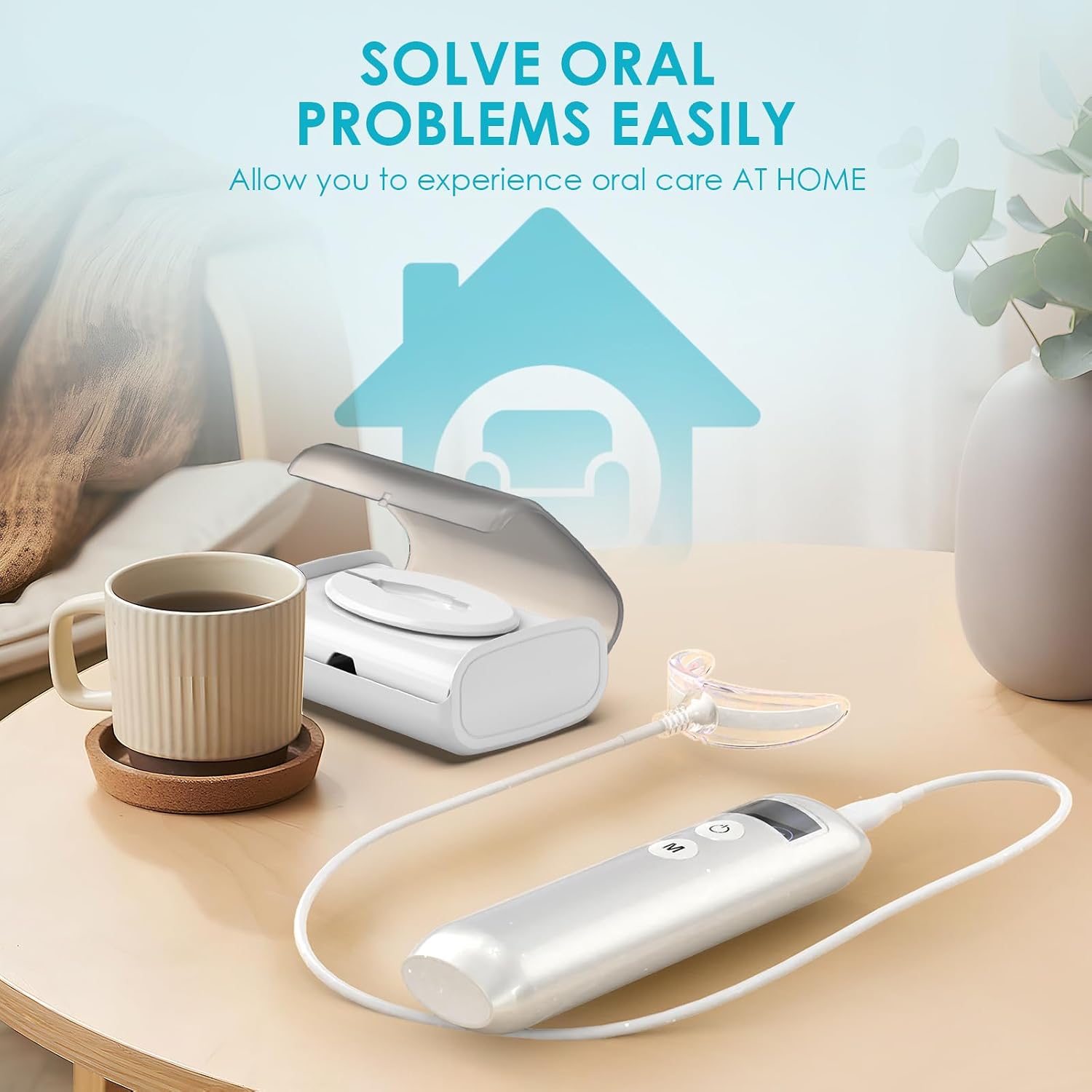 Tandenbleek-accelerator met 16 - Teeth Whitening Kit With Light recensie en prijs