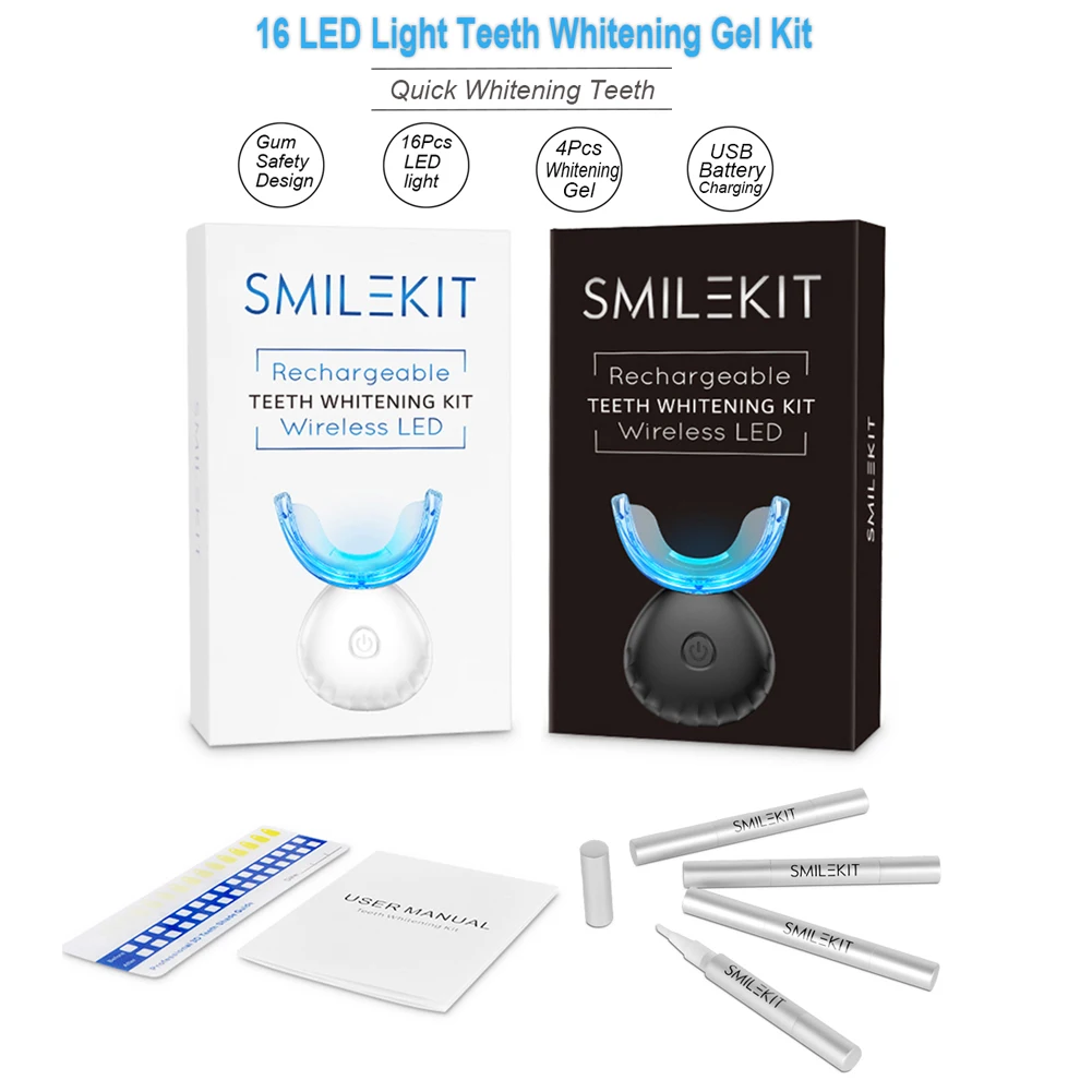 Tandheelkundige Tanden Whiteni - Teeth Whitening Kit With Light recensie en prijs