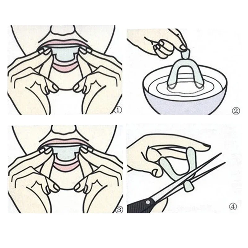 10 stuks siliconen mondbescher - Teeth Whitening Tray recensie en prijs