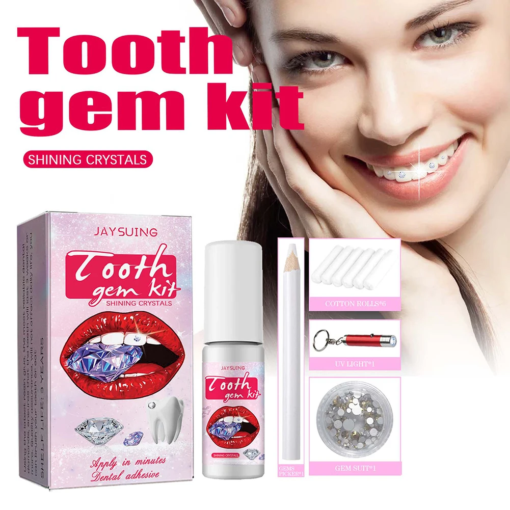 Diy Tand Edelstenen Kit Met Kr - Teeth Whitening Kit With Light recensie en prijs