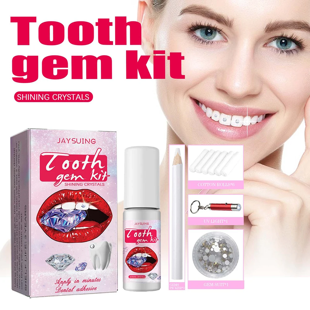 Diy Tand Edelstenen Kit Met Kr - Teeth Whitening Kit With Light recensie en prijs
