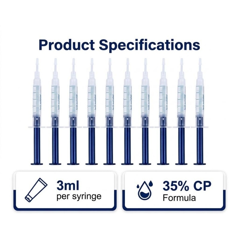 Draagbare Tandbleekset Enkele  - Teeth Whitening Kit With Light recensie en prijs